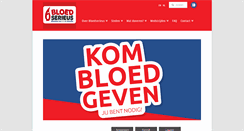 Desktop Screenshot of bloedserieus.be